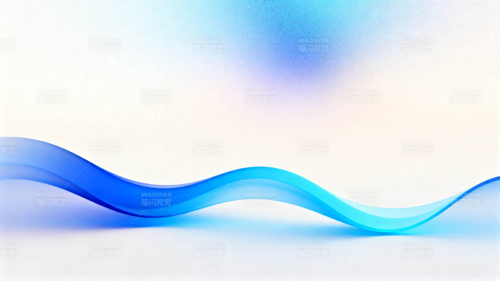 蓝色波浪抽象背景图片