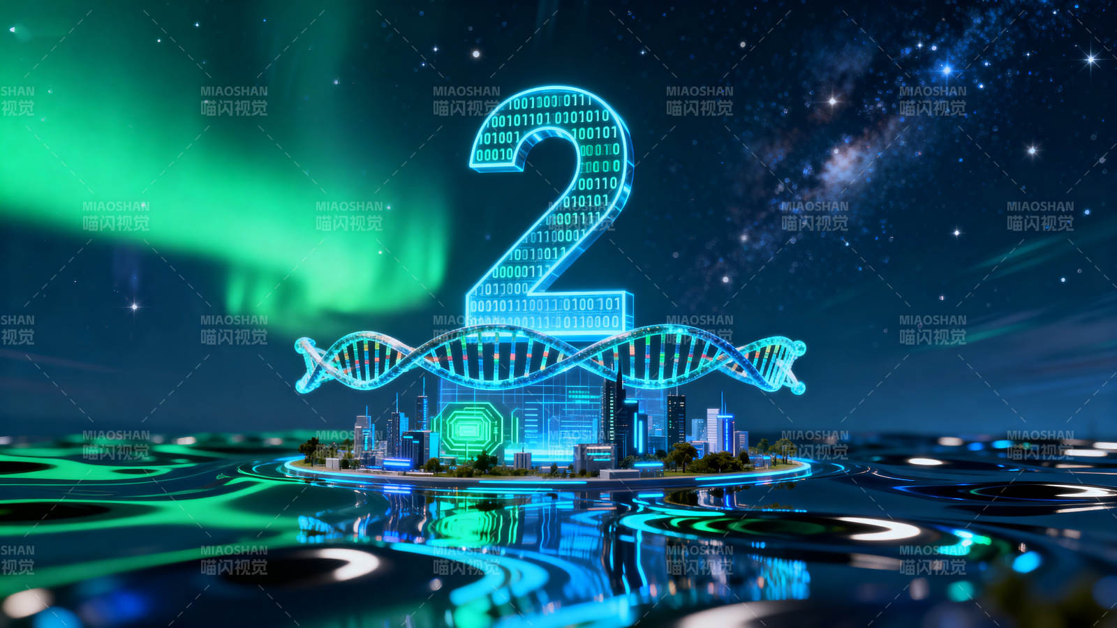 科技数字与未来城市图片