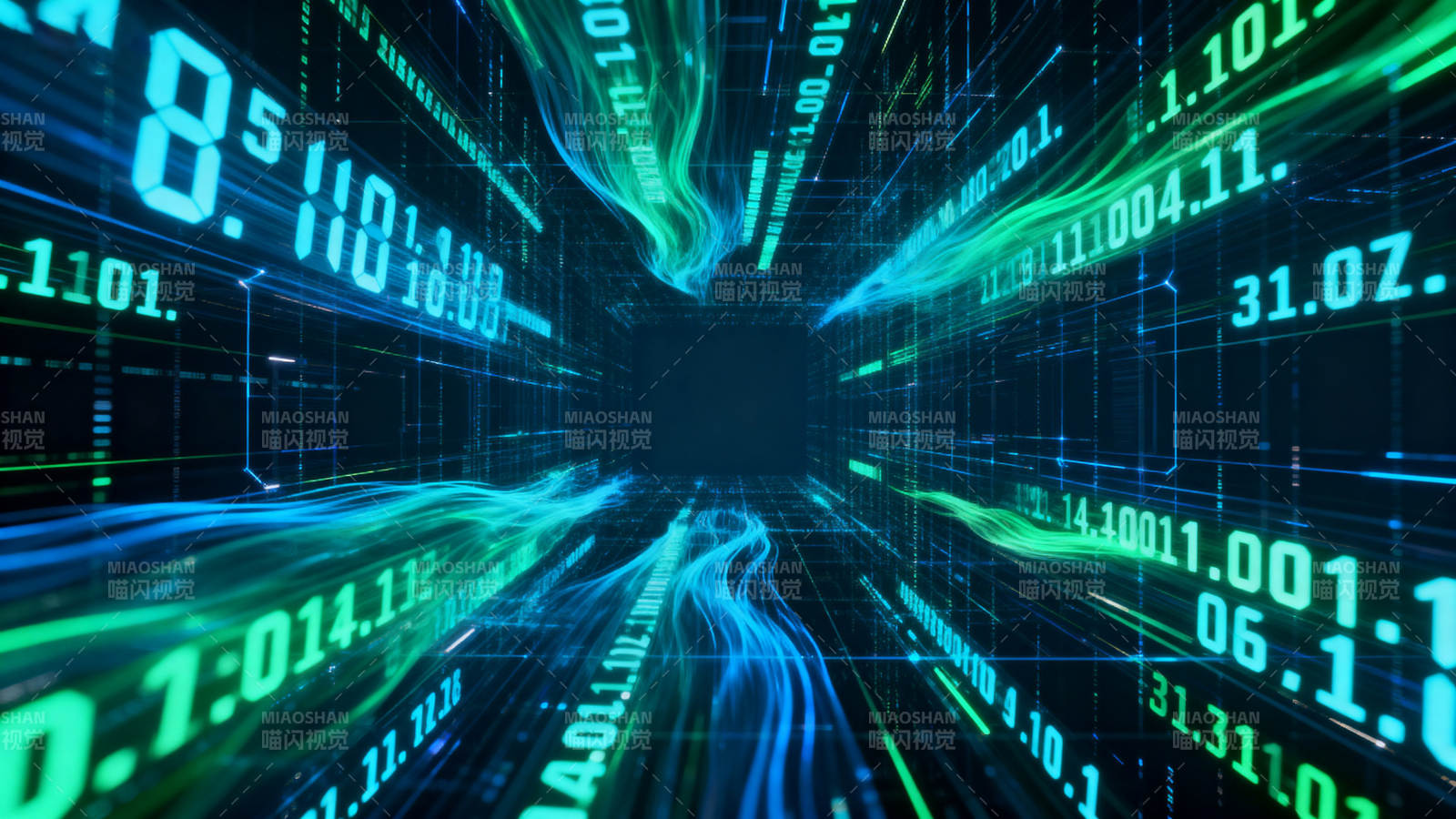 数据流科技隧道图片