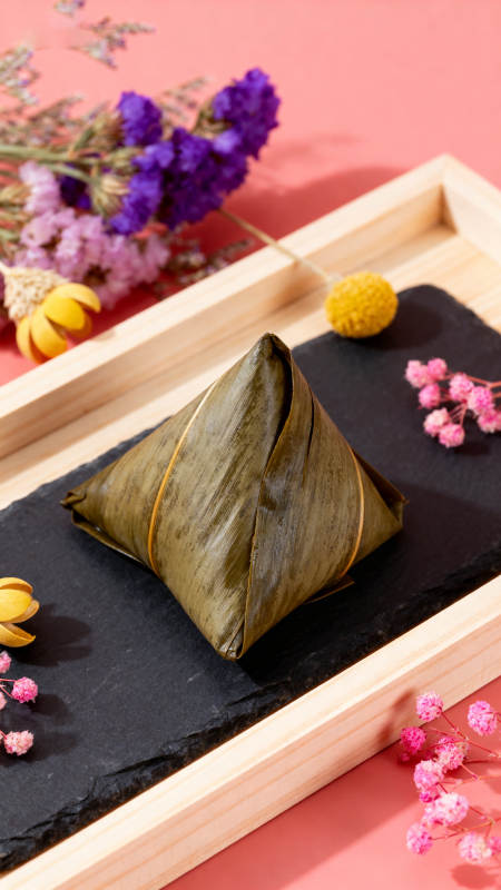 传统粽子节日美食展示图片