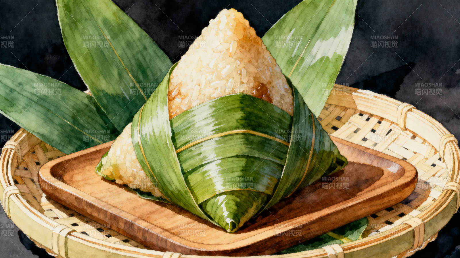 端午节传统美食粽子图片