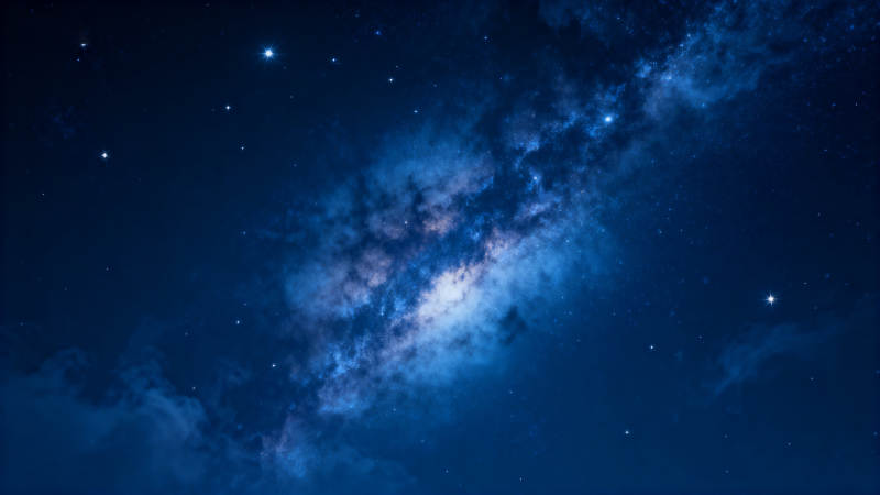 银河星空深邃宇宙图片