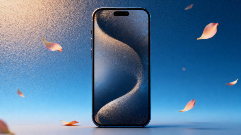 智能手机科技感设计展示图片