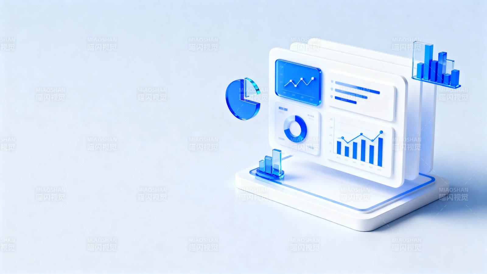 数据可视化科技图表图片