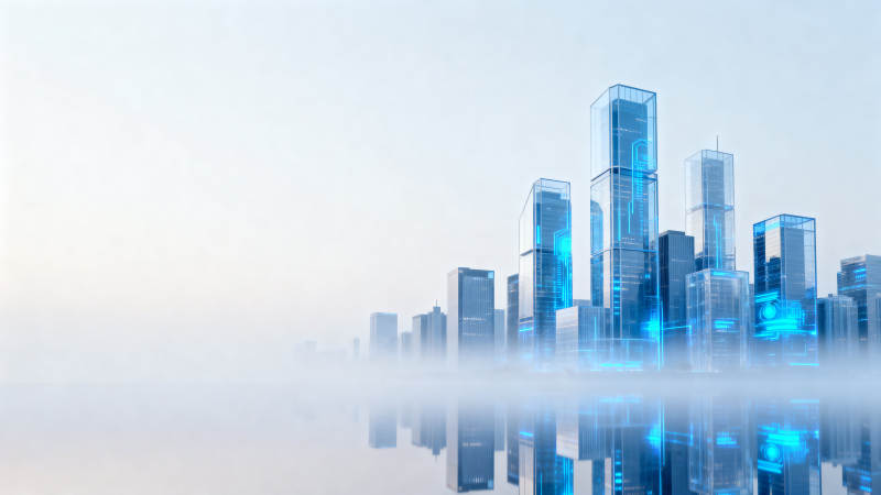 未来城市科技建筑图片