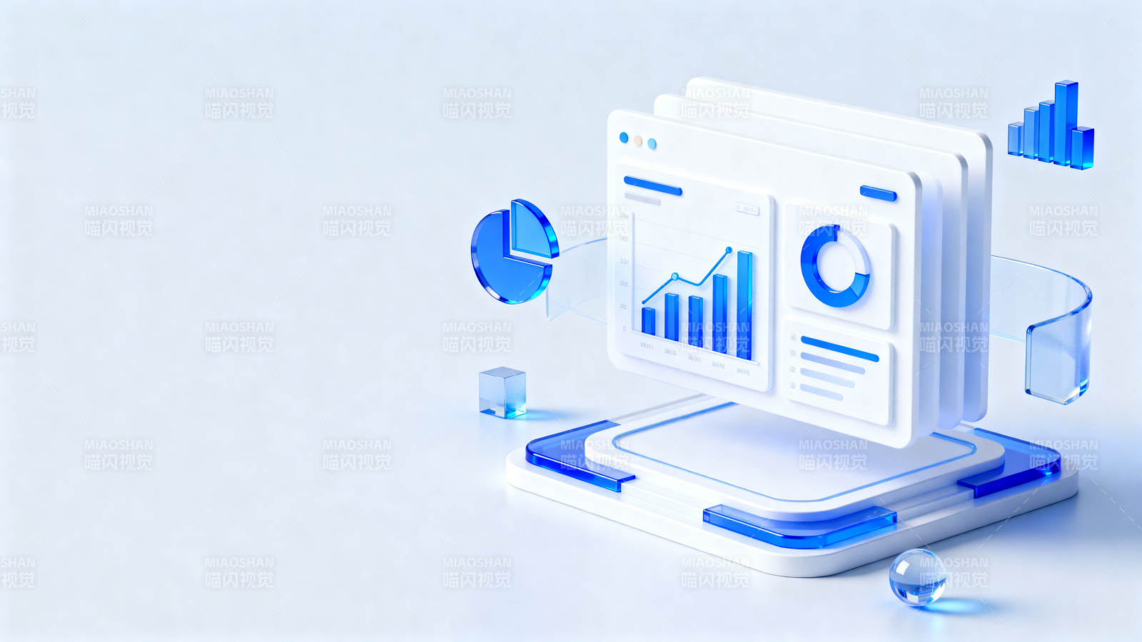 科技数据可视化图表图片