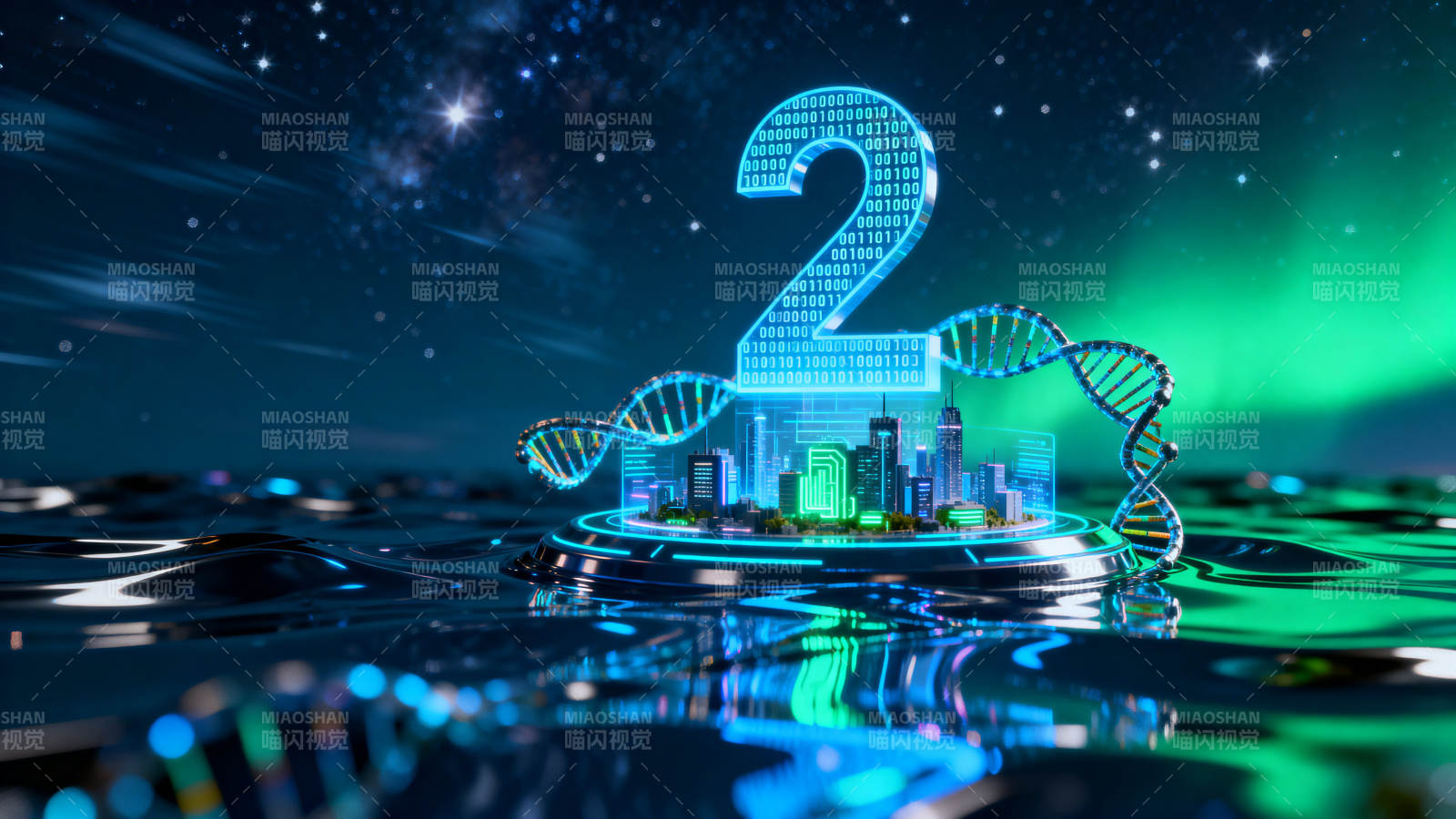 科技城市与数字未来图片