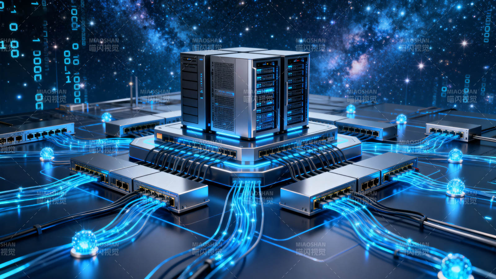 服务器网络数据中心科技图片