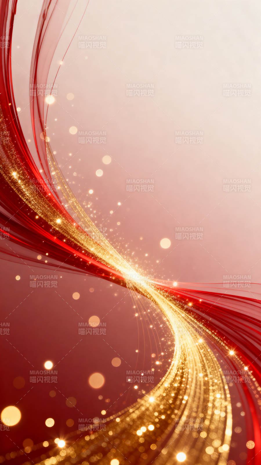 红金光效流动背景图片
