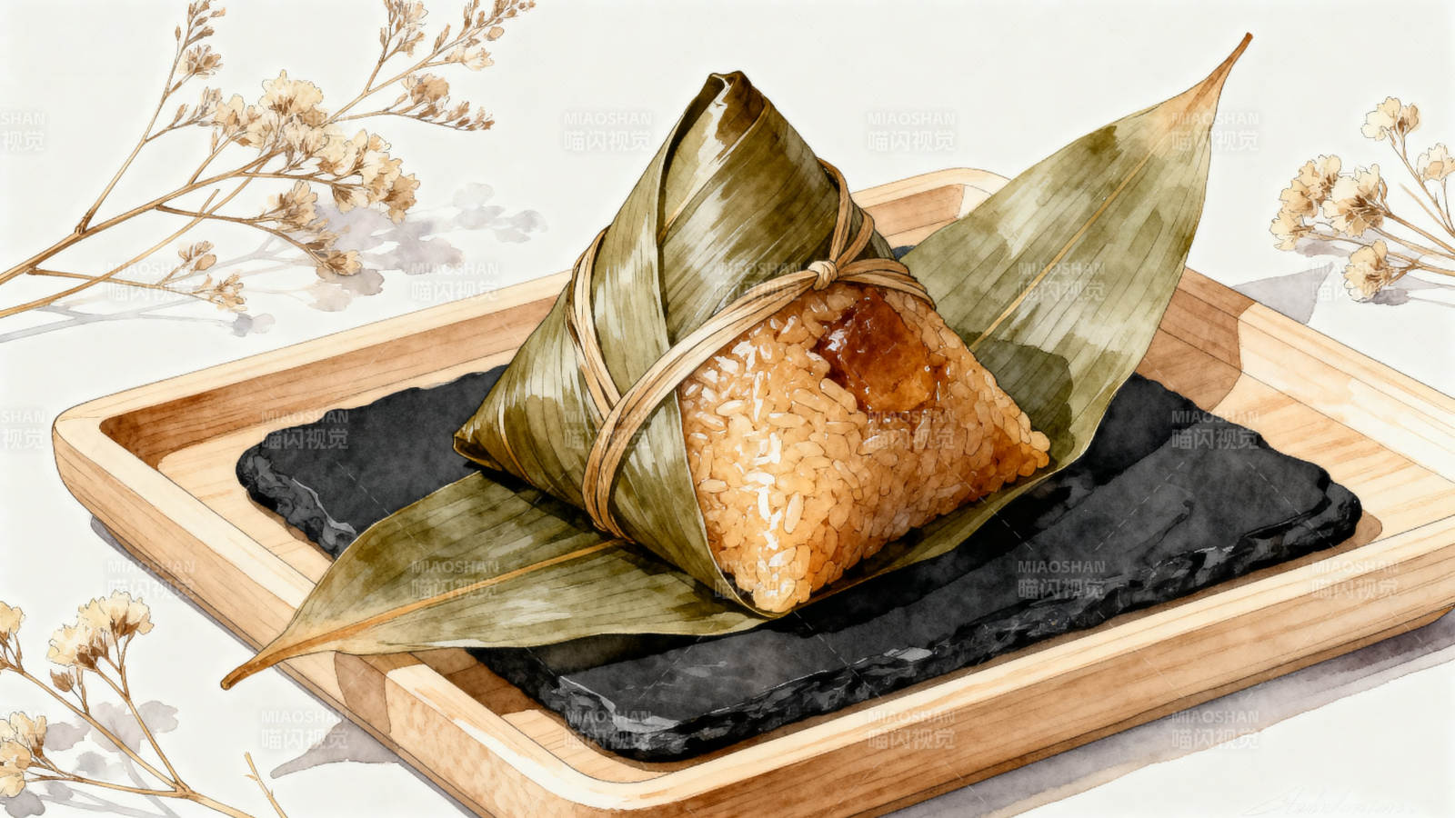 端午节传统美食粽子图片