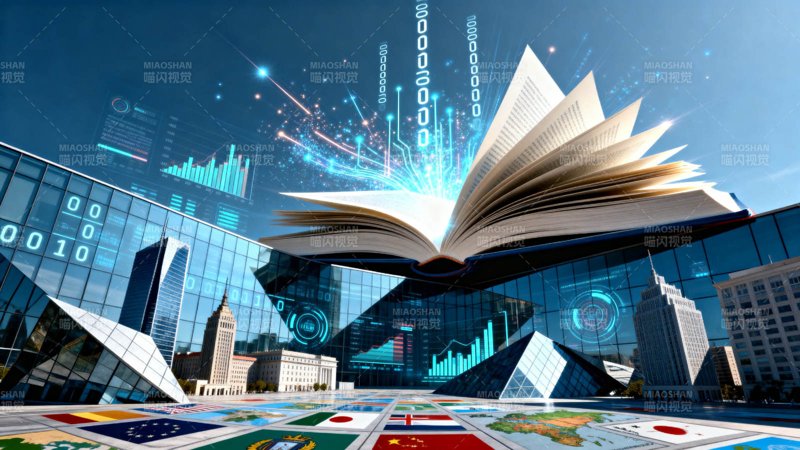 科技与知识的融合图片