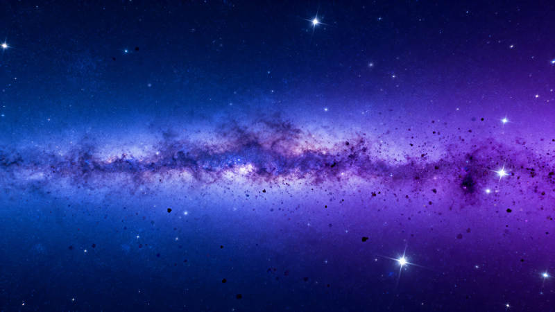 银河星空宇宙深空图片