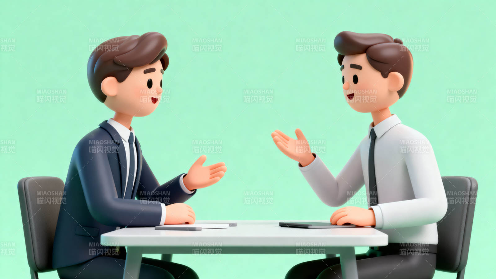 商务洽谈会议交流图片