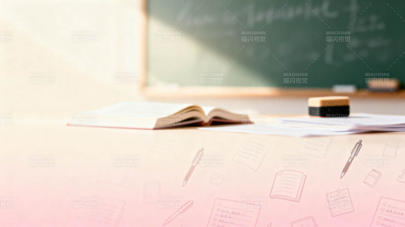 教室讲台学习场景图片