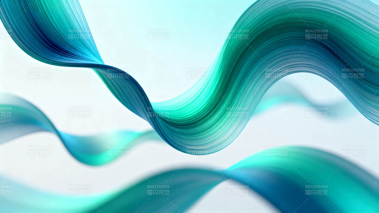 抽象流动色彩波纹图片