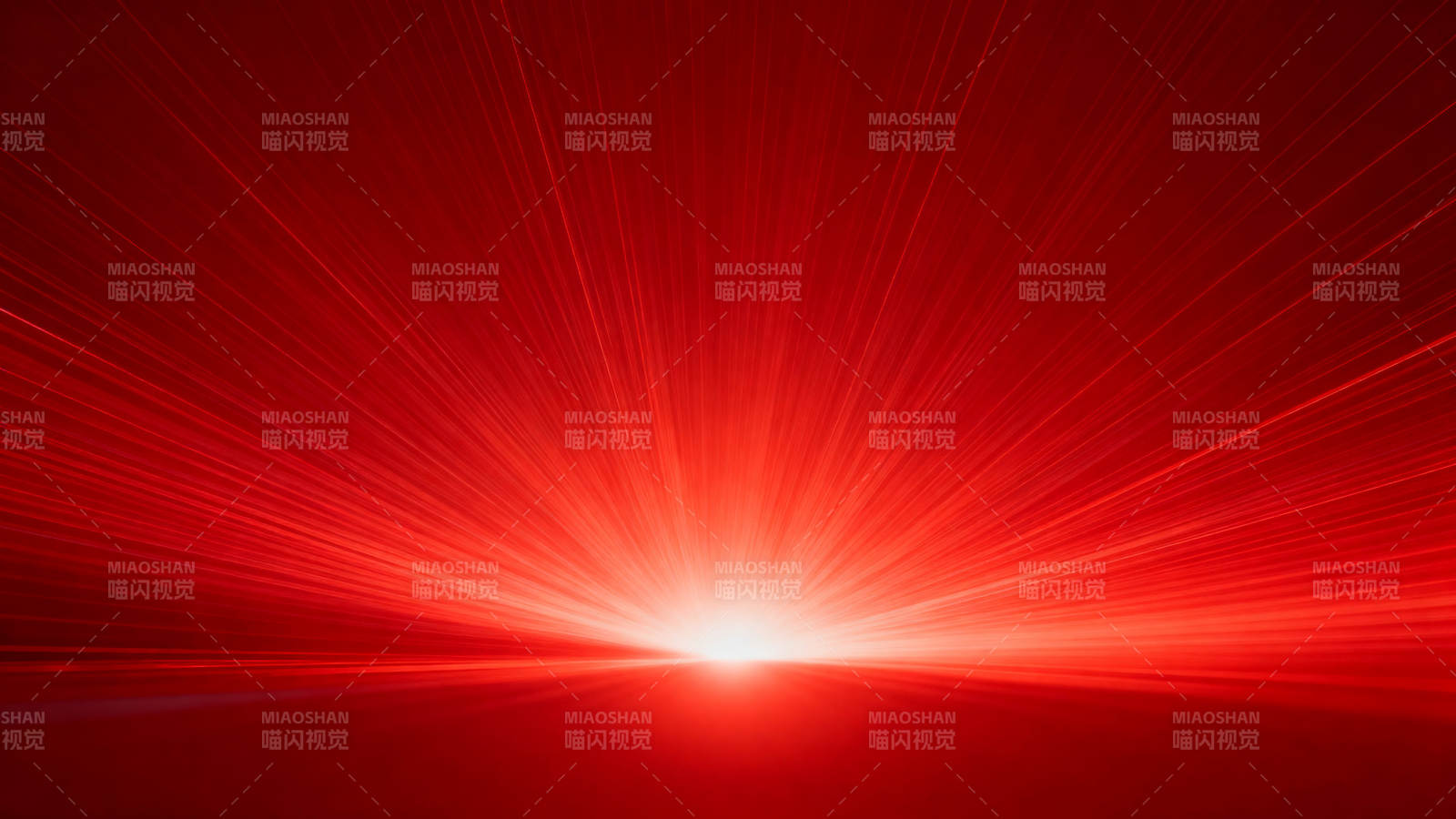 红色光束辐射背景图片