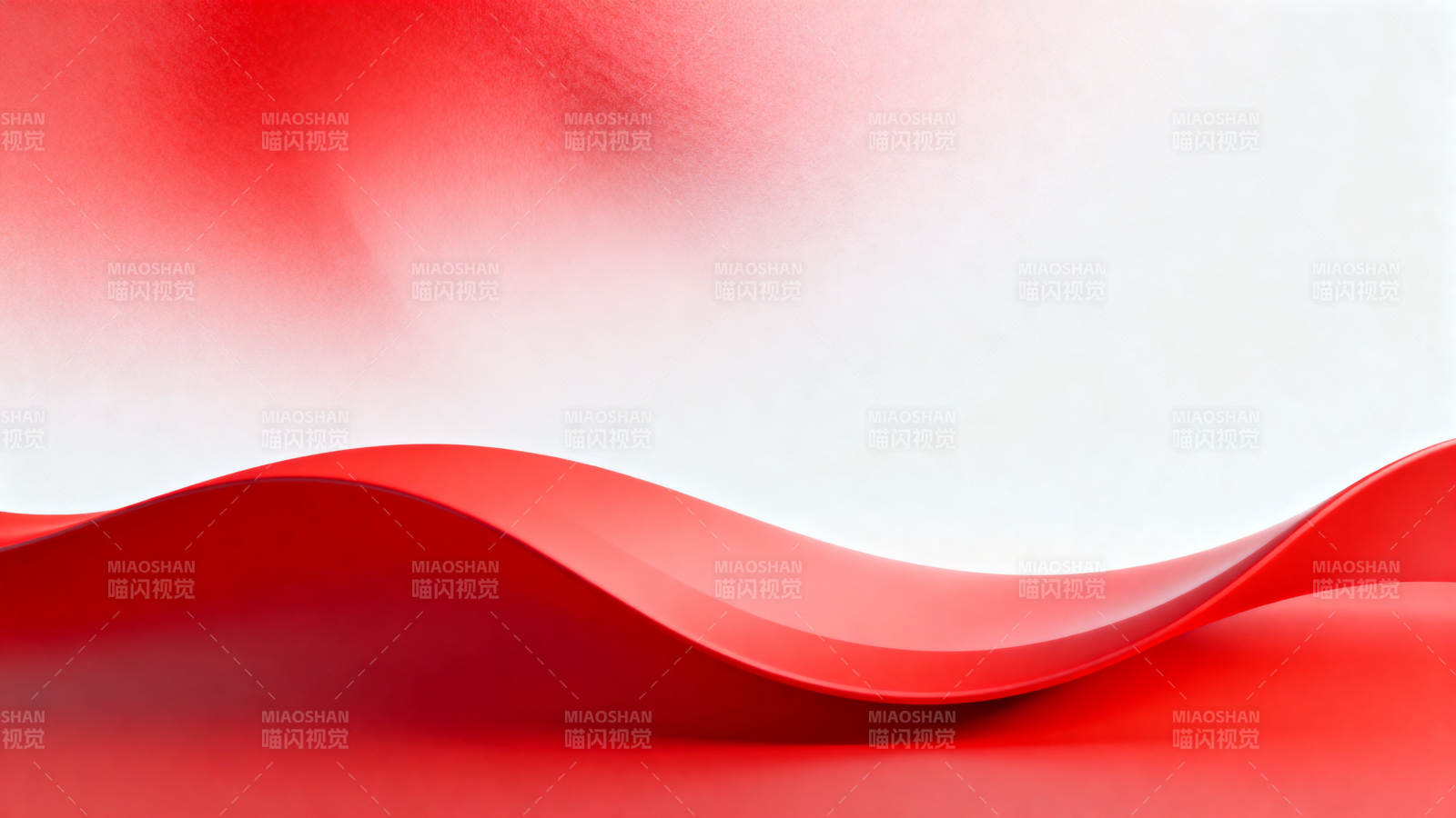 红色波浪抽象背景图片