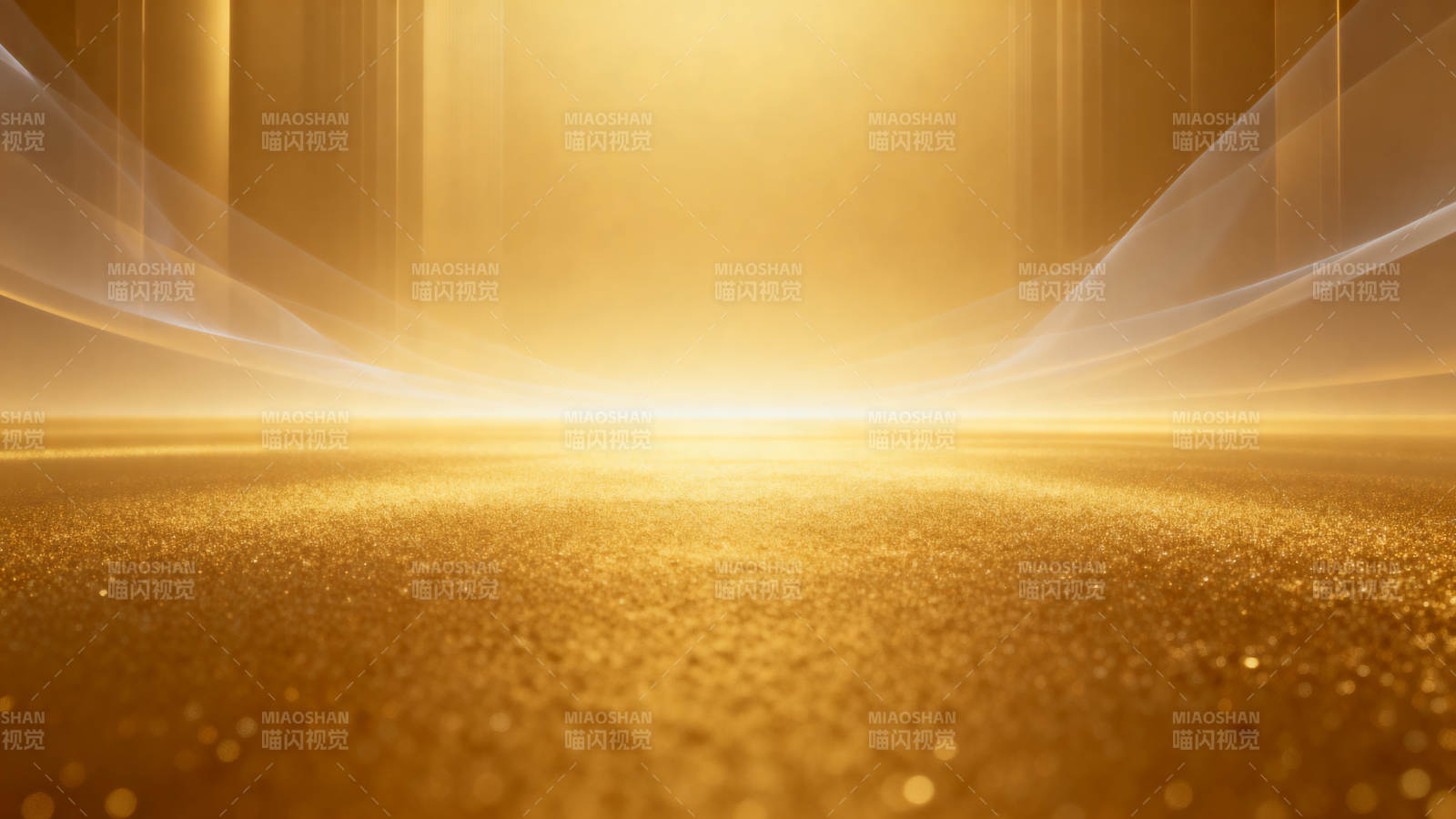 金色背景光效舞台图片