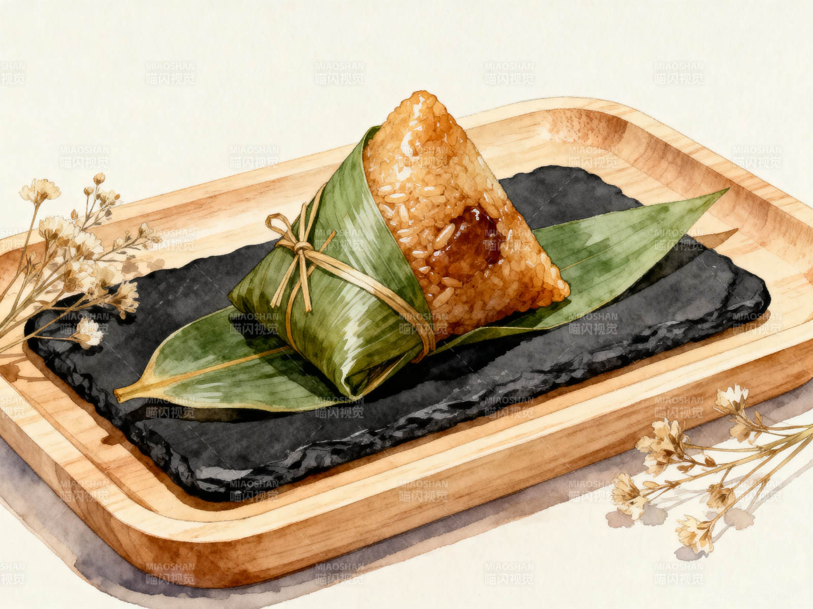 端午节传统美食粽子图片