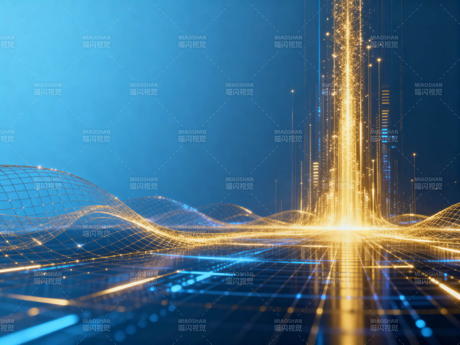 科技数据流抽象背景图片