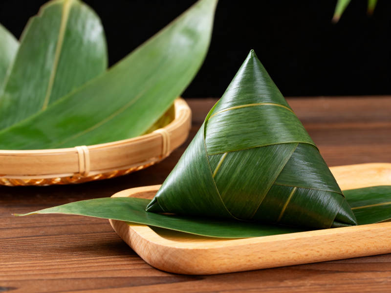 端午节传统粽子特写图片