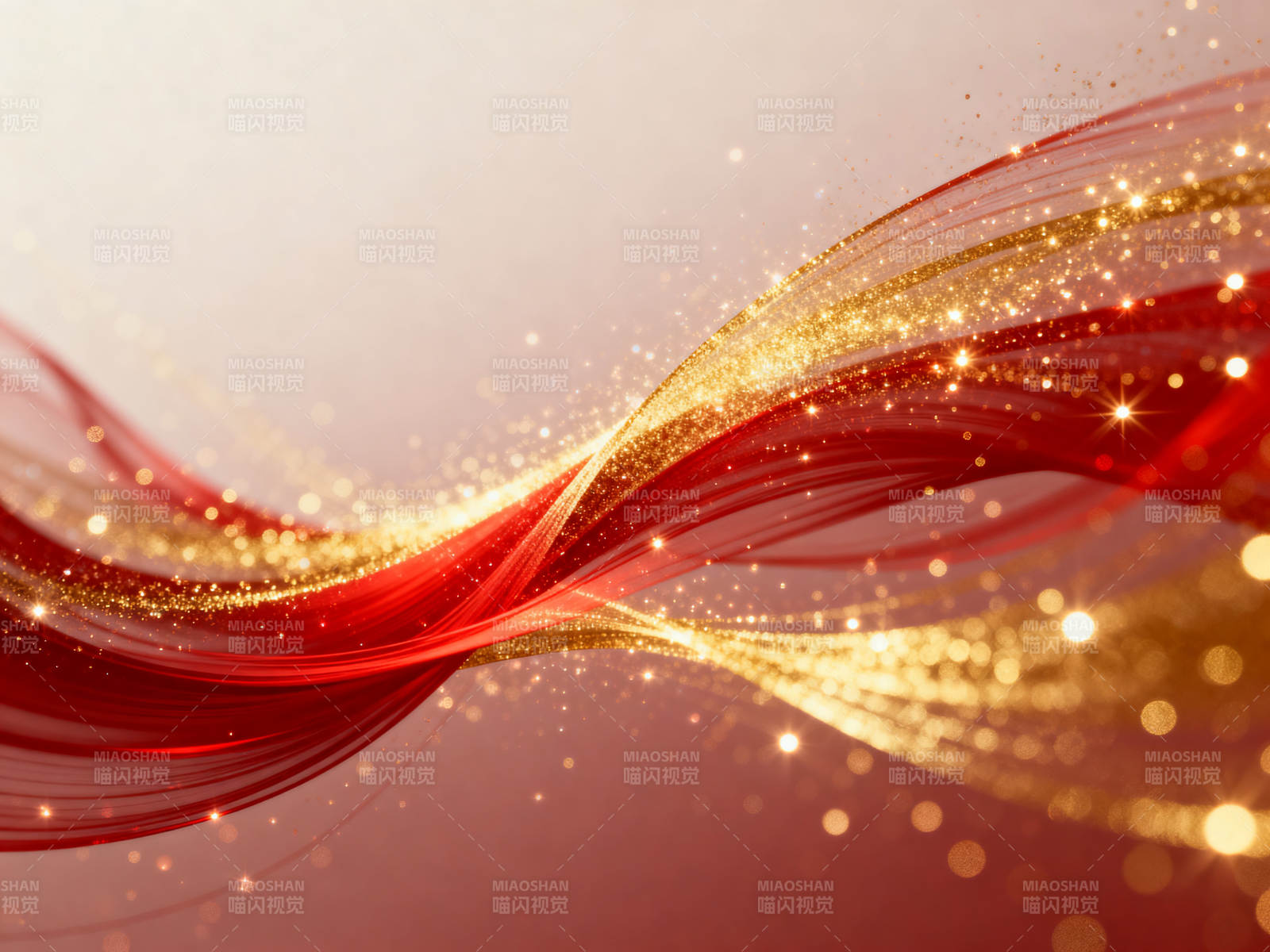 红金光效流动背景图片