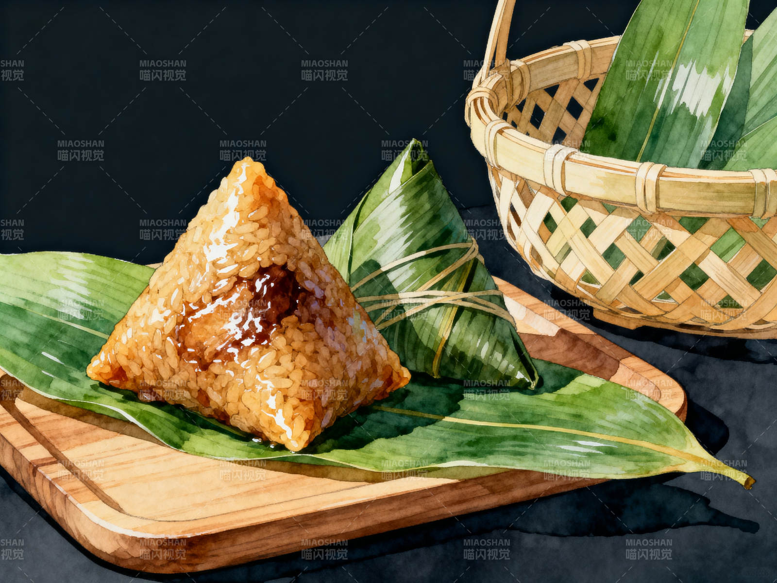 端午节粽子传统美食图片