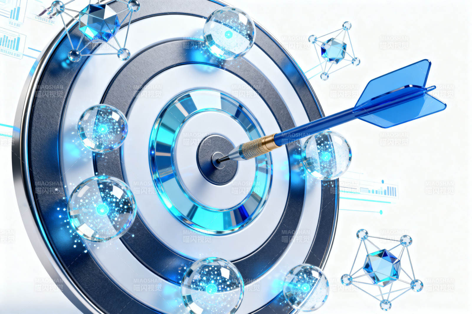 科技靶心精准命中图片