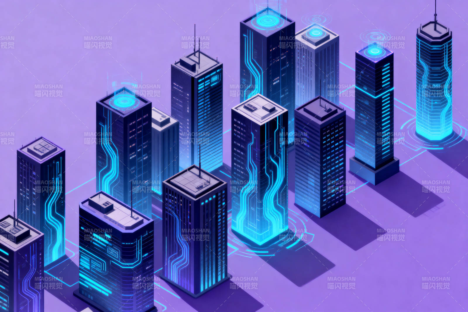 未来城市科技建筑图片