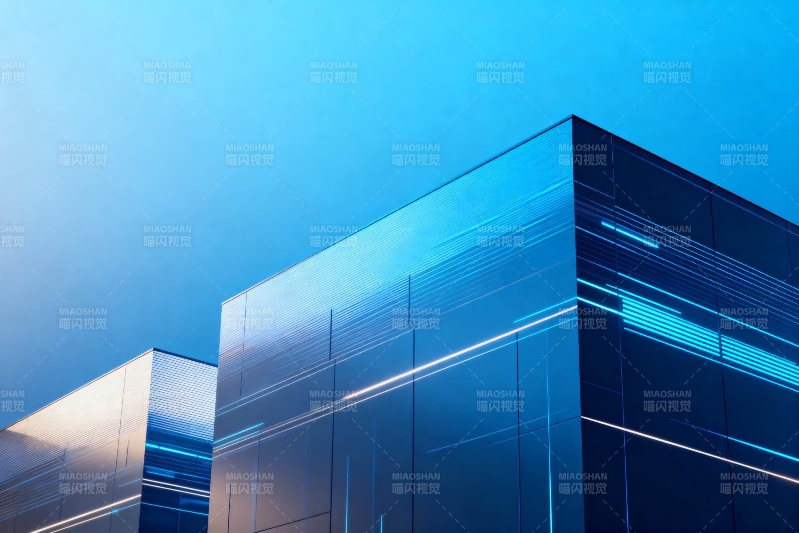 现代建筑科技感设计图片