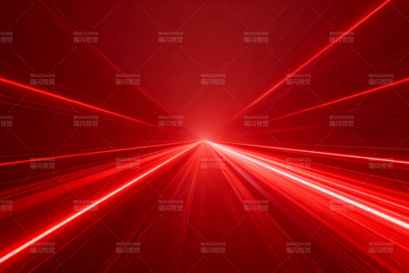 红色光速隧道效果图片