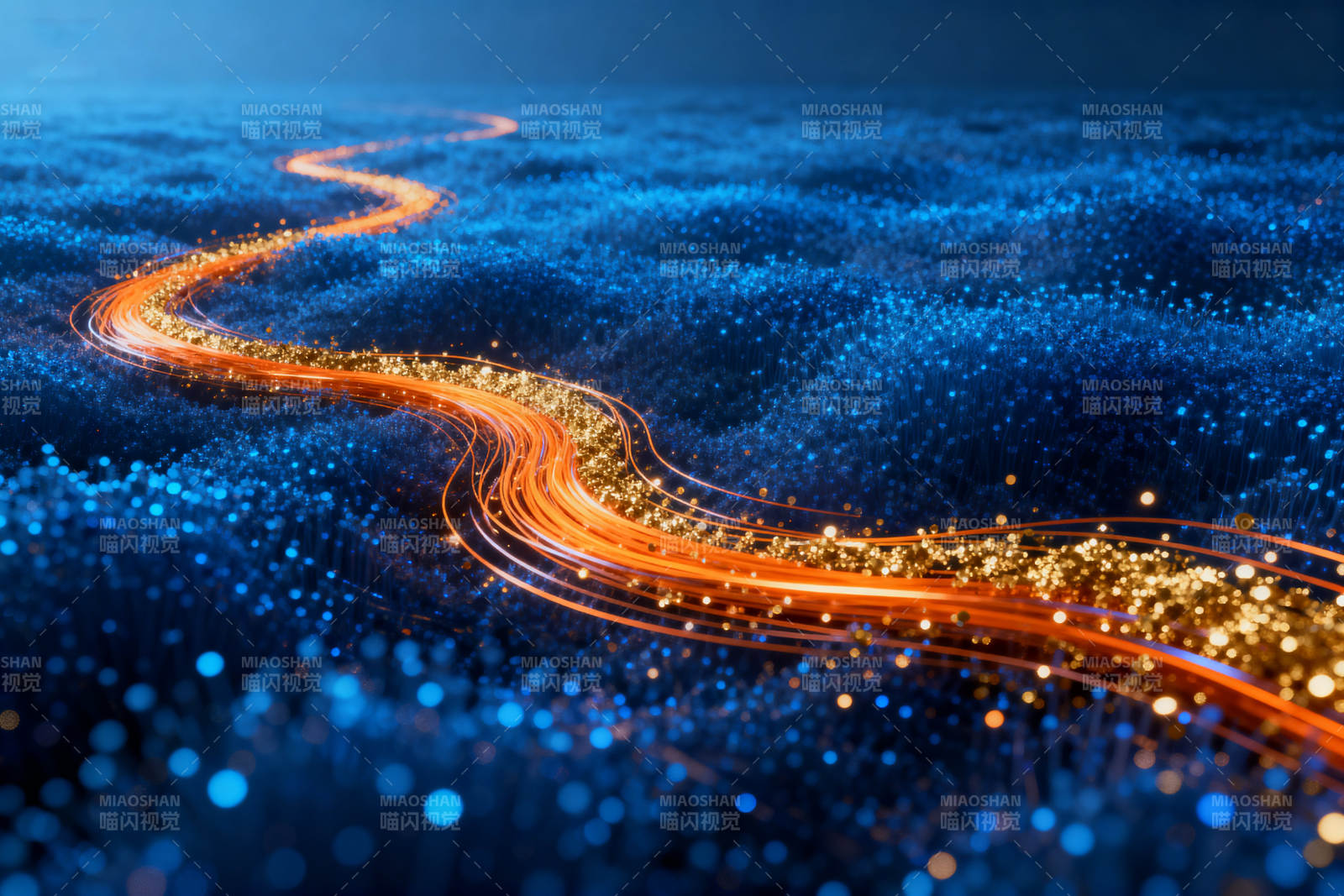 科技光纤数据流抽象背景图片