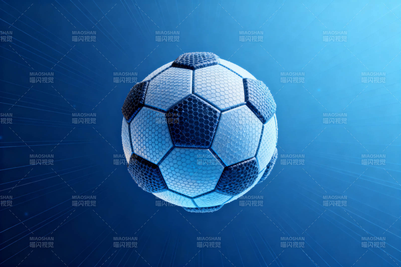 科技感足球背景设计图片
