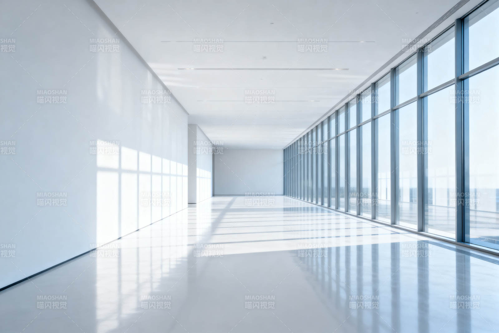 现代建筑室内走廊设计图片