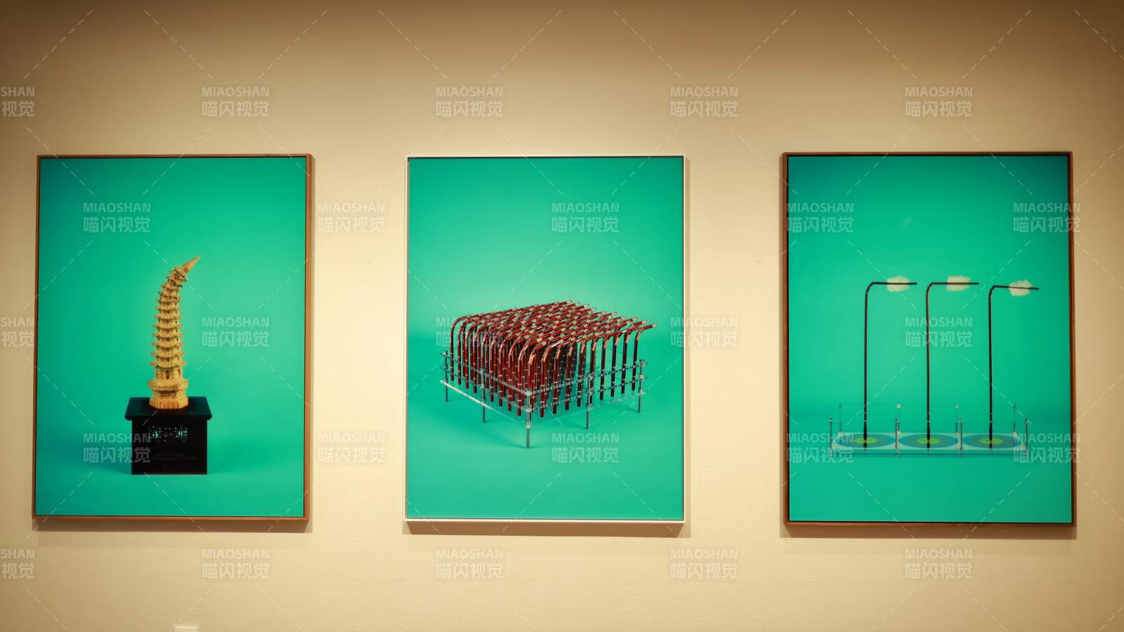 成都天府艺术公园画展作品图片