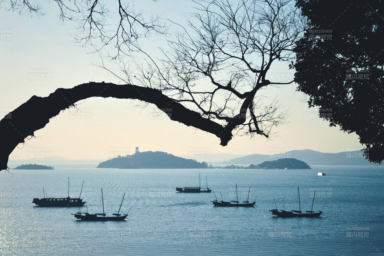 无锡·鼋头渚·湖光山色图片