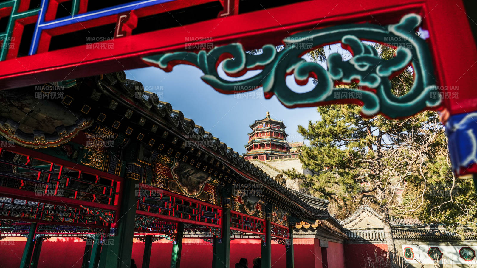 颐和园古建筑之美图片