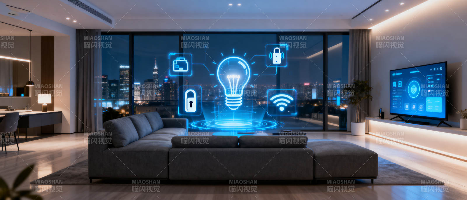 智能家居生活场景展示图片