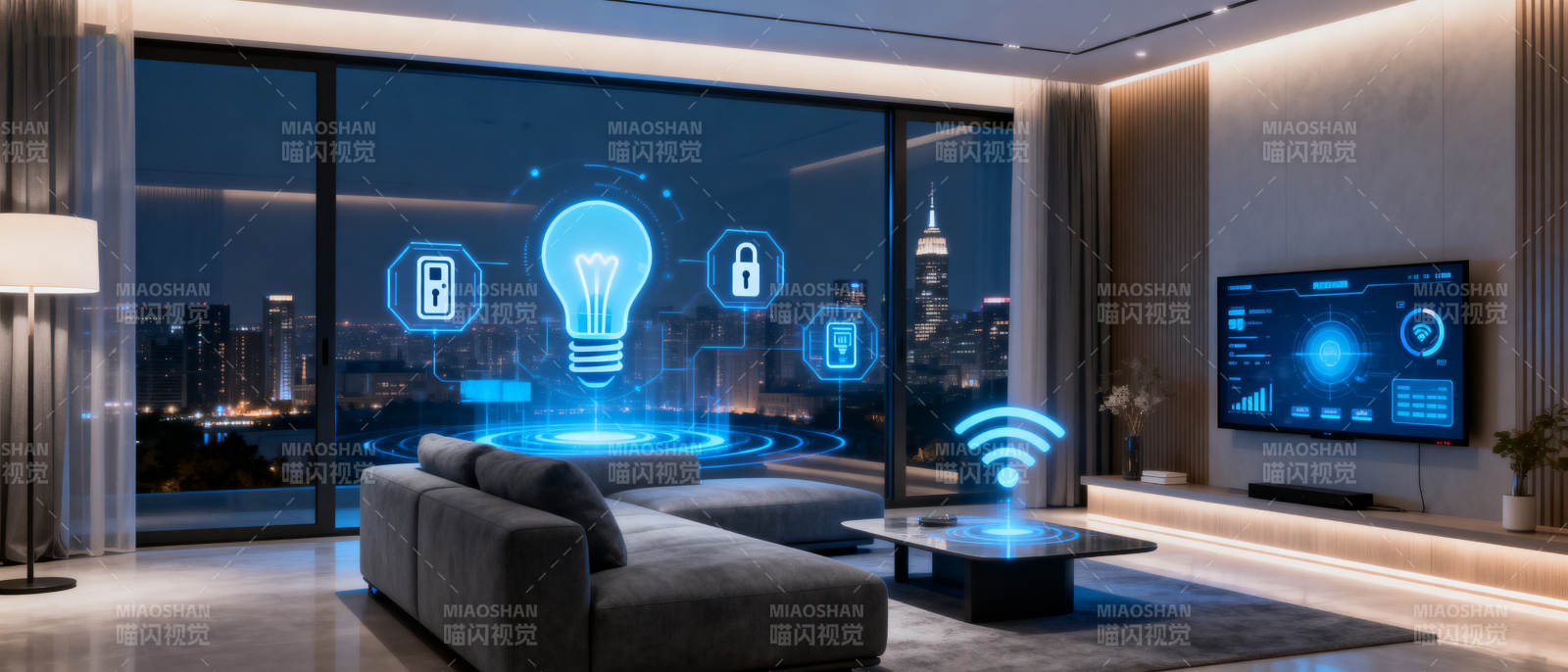 智能家居生活场景展示图片