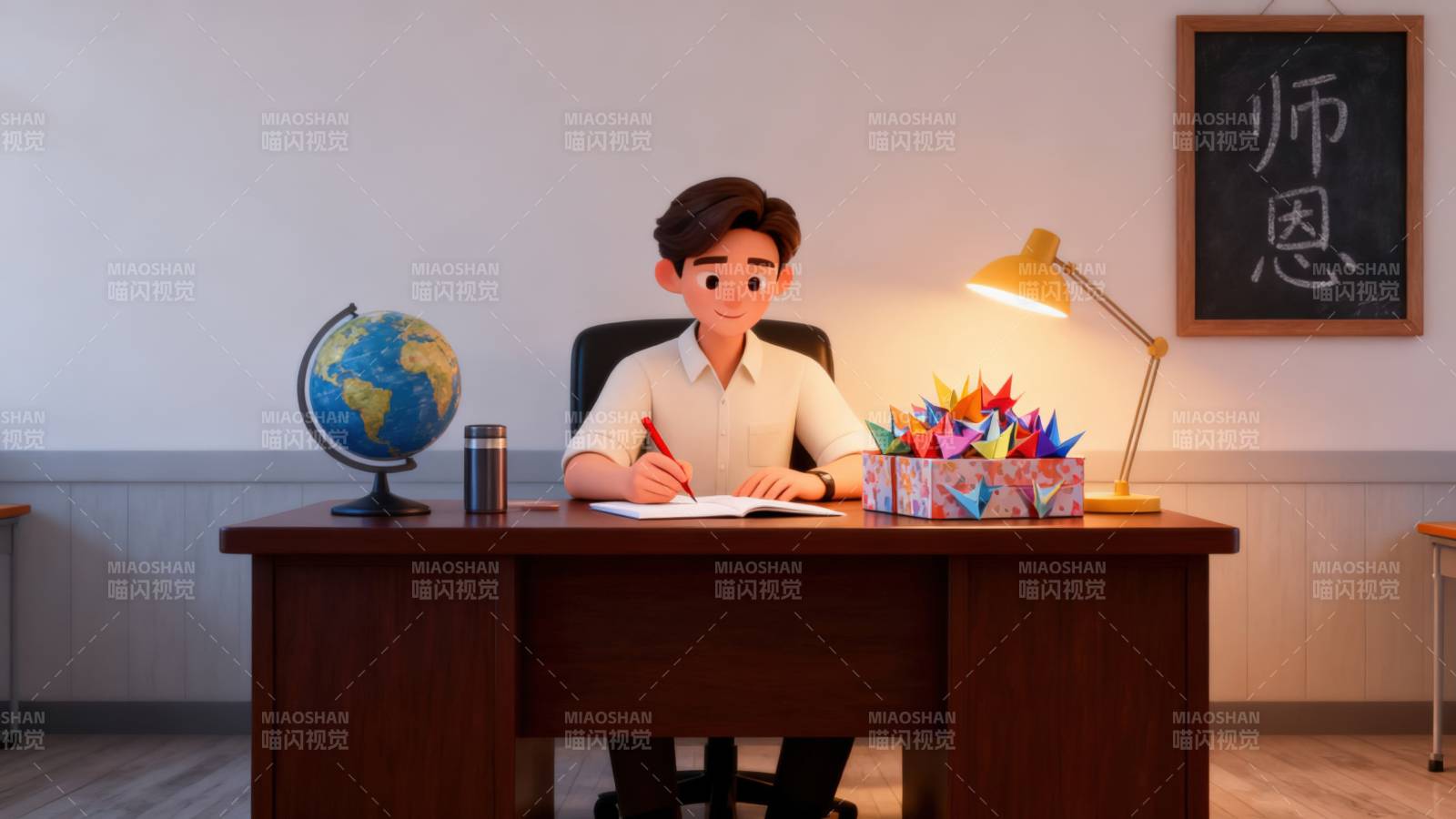 教师节感恩场景图片