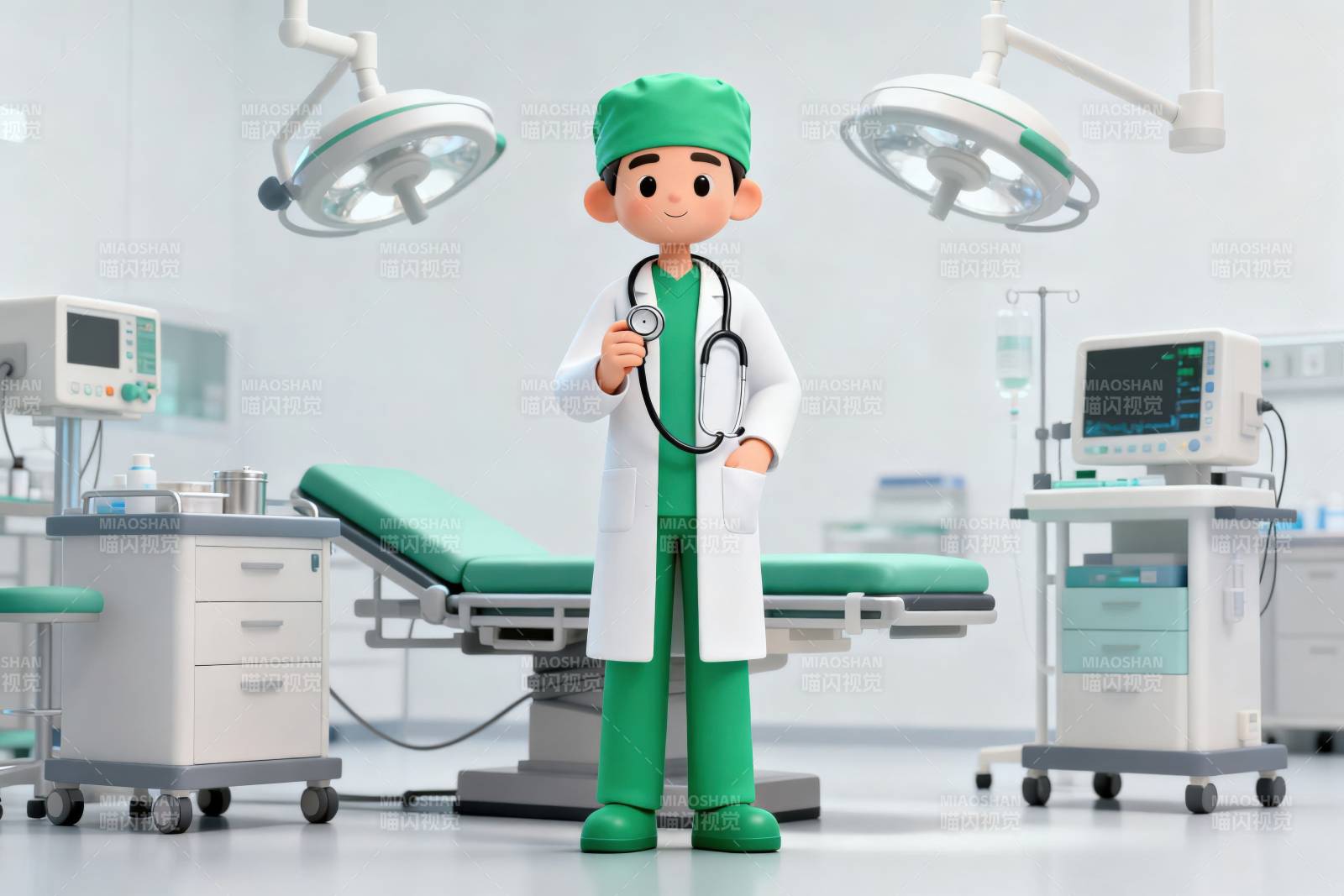 医生手术室医疗场景图片