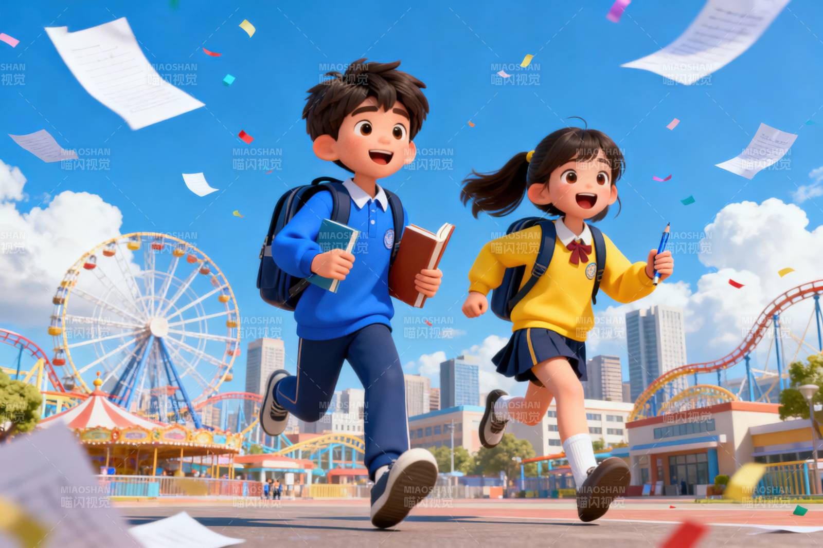 欢乐校园奔跑时光图片