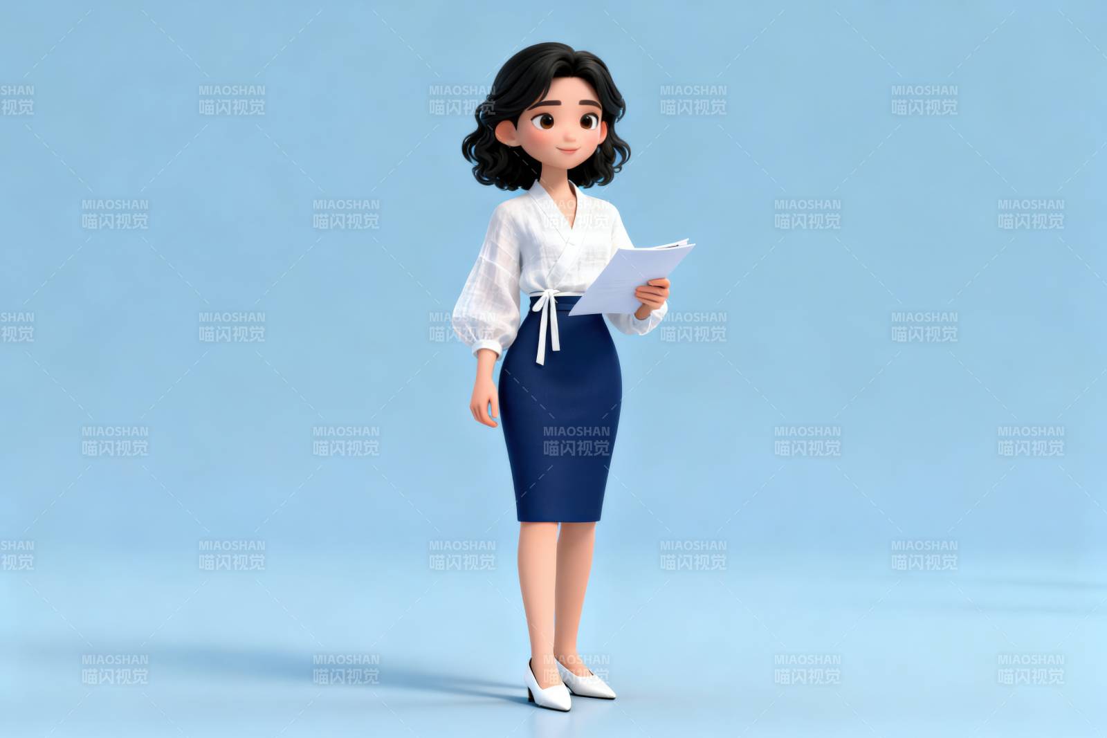 职业女性商务形象展示图片