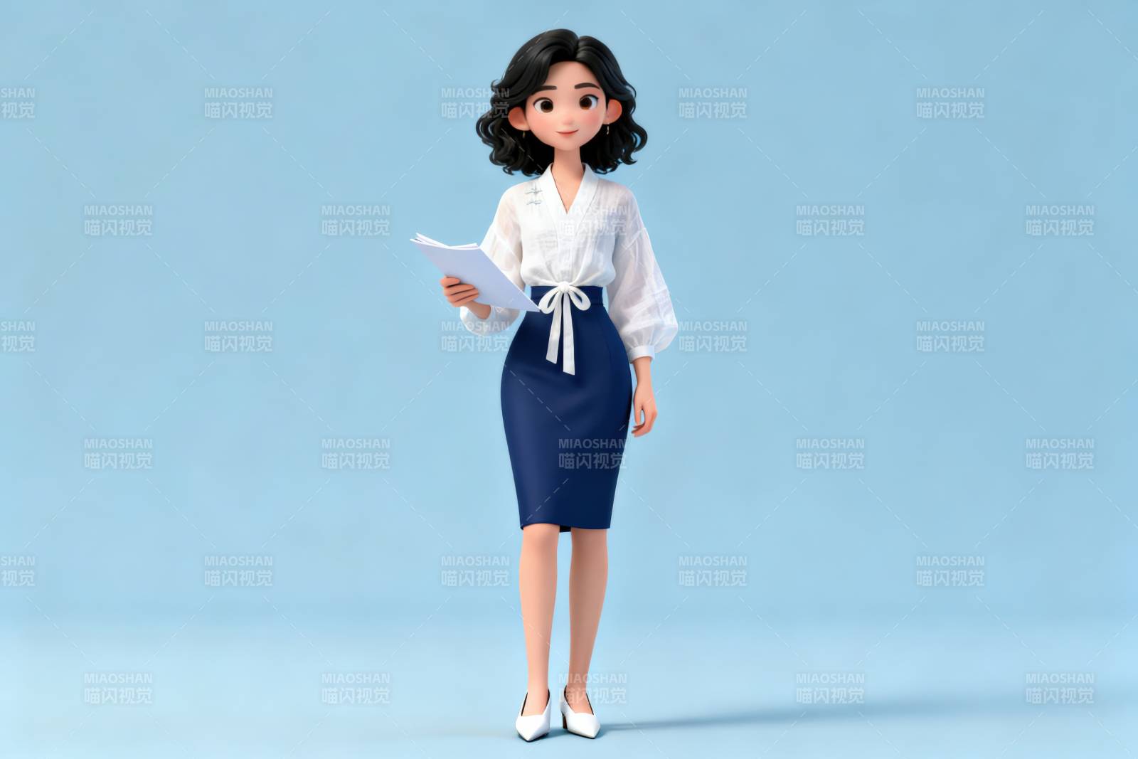 职业女性商务形象展示图片