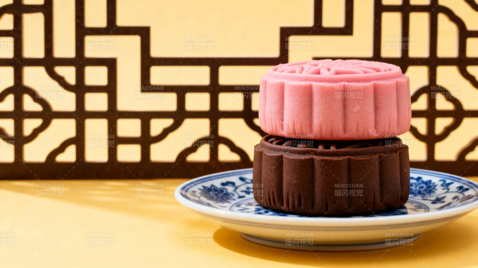 传统月饼节日美食图片