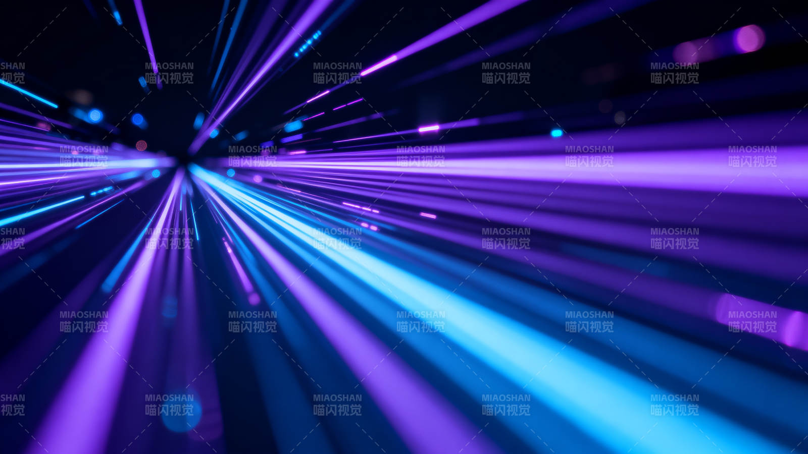 紫色蓝色光束抽象背景图片