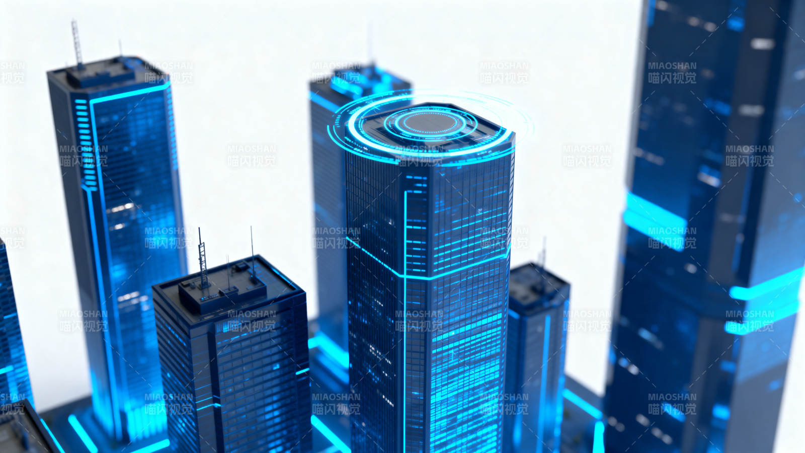 未来科技城市建筑图片