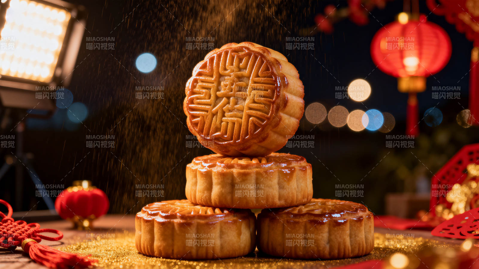 中秋月饼传统节日美食图片