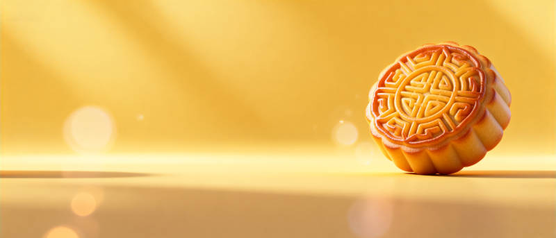 中秋月饼传统美食图片