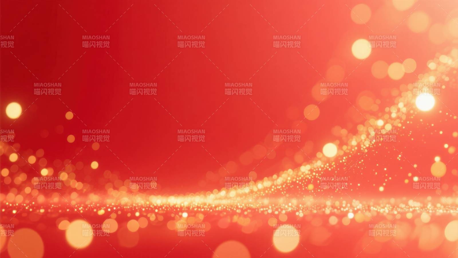 红色光斑粒子背景图片